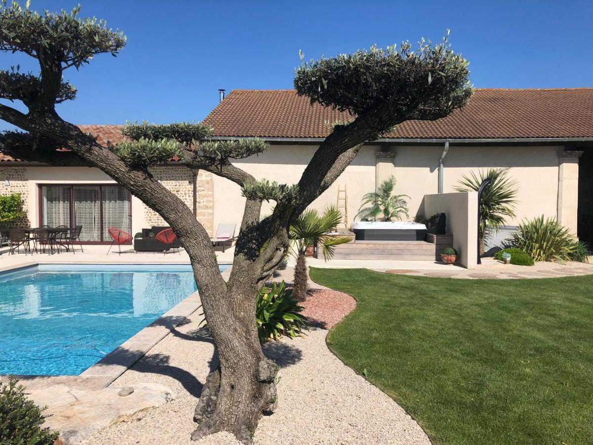 Villa Le Vieux Platane Malissard Exterior foto
