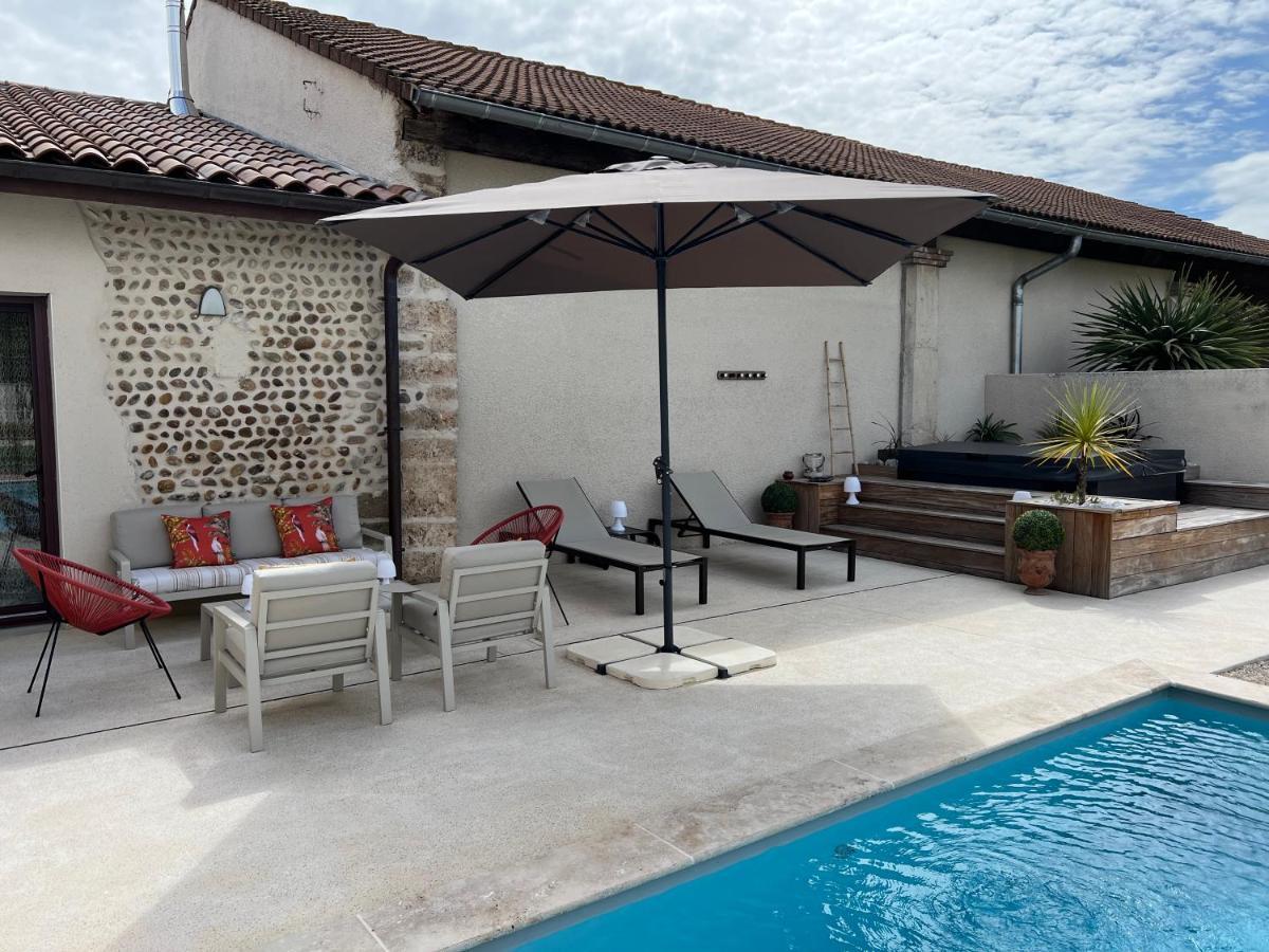 Villa Le Vieux Platane Malissard Exterior foto